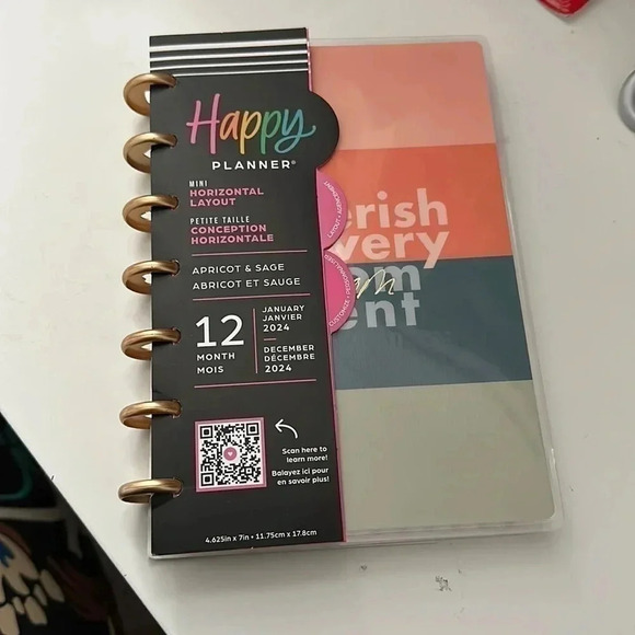 The Happy Planner -‎ Mini Apricot and Sage - Picture 1 of 5